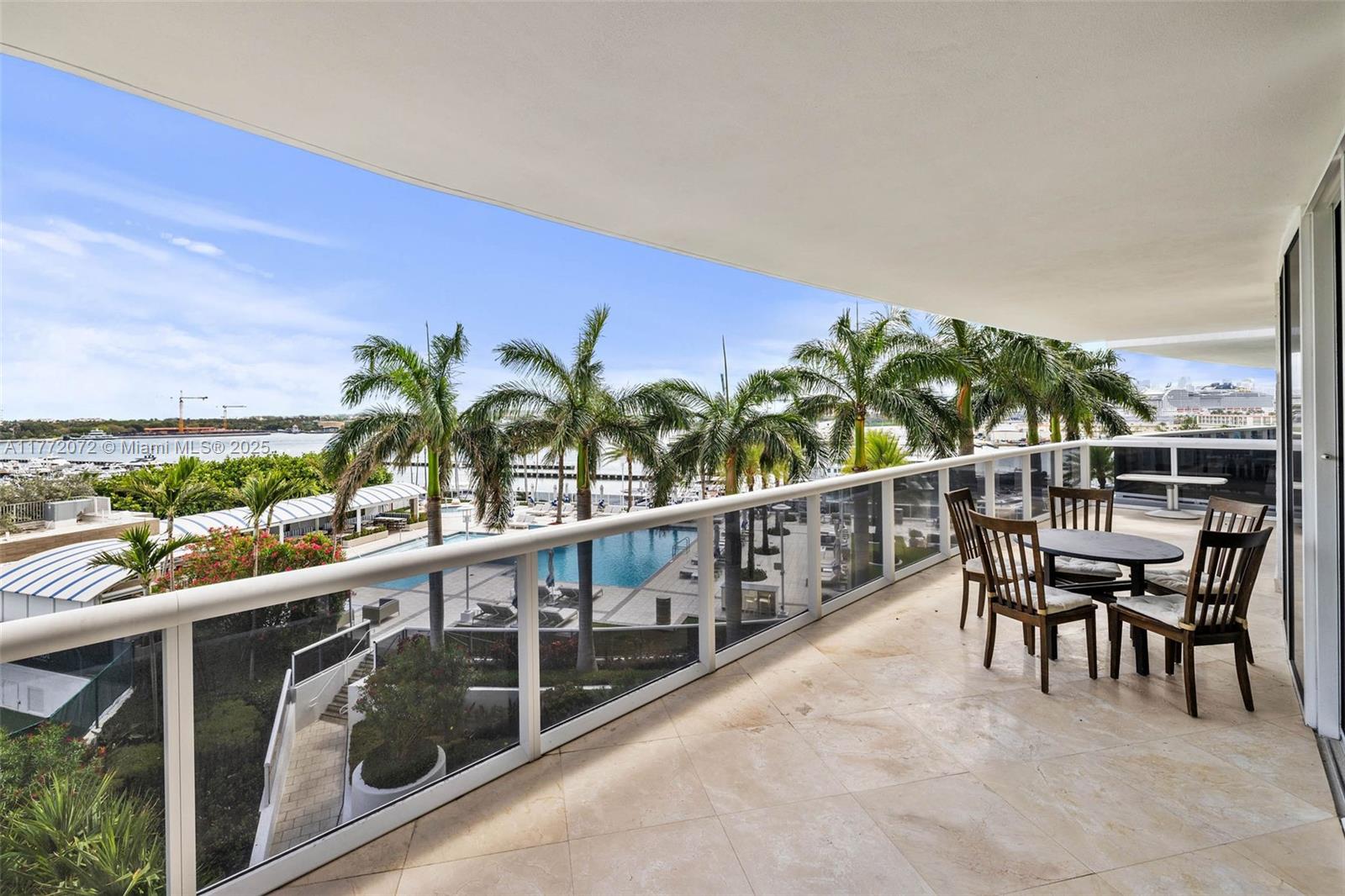 Rental Property at 400 Alton Rd 808, Miami Beach, Miami-Dade County, Florida - Bedrooms: 2 
Bathrooms: 3  - $9,500 MO.