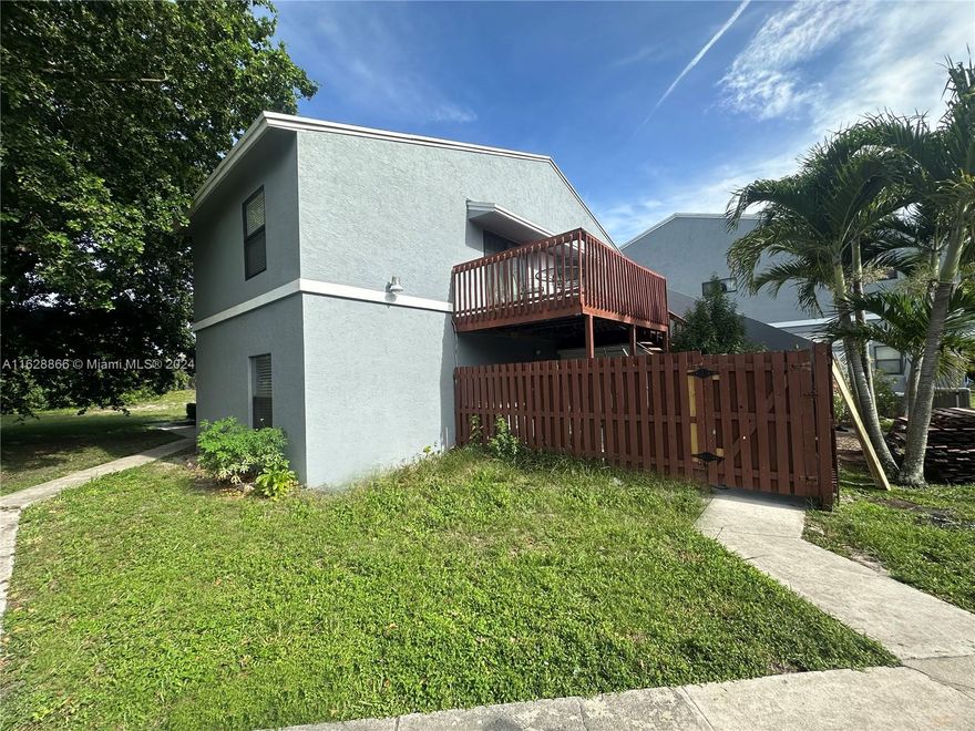 This is the condo you have been waiting for! Upgraded with premium updates in an extremely quiet neighborhood, located 10 minutes from sun-kissed beaches. Hurricane impact windows, and door. New roof and updated siding. This 2/2 second level features plenty of space, including a 4X9 storage closet below the deck! Enjoy the open concept kitchen with granite counters, tile backsplash, and shaker cabinets throughout. Updated bathrooms, and spacious bedrooms. Home is brightened with premium Mohawk flooring throughout. All appliances updated within the last 2 years. Washer and dryer in unit. Enjoy your coffee on the newly updated deck with weather resistant wood. Fenced in courtyard for privacy and great for get togethers and barbecues. Amenities include pool, tennis courts, and playground.