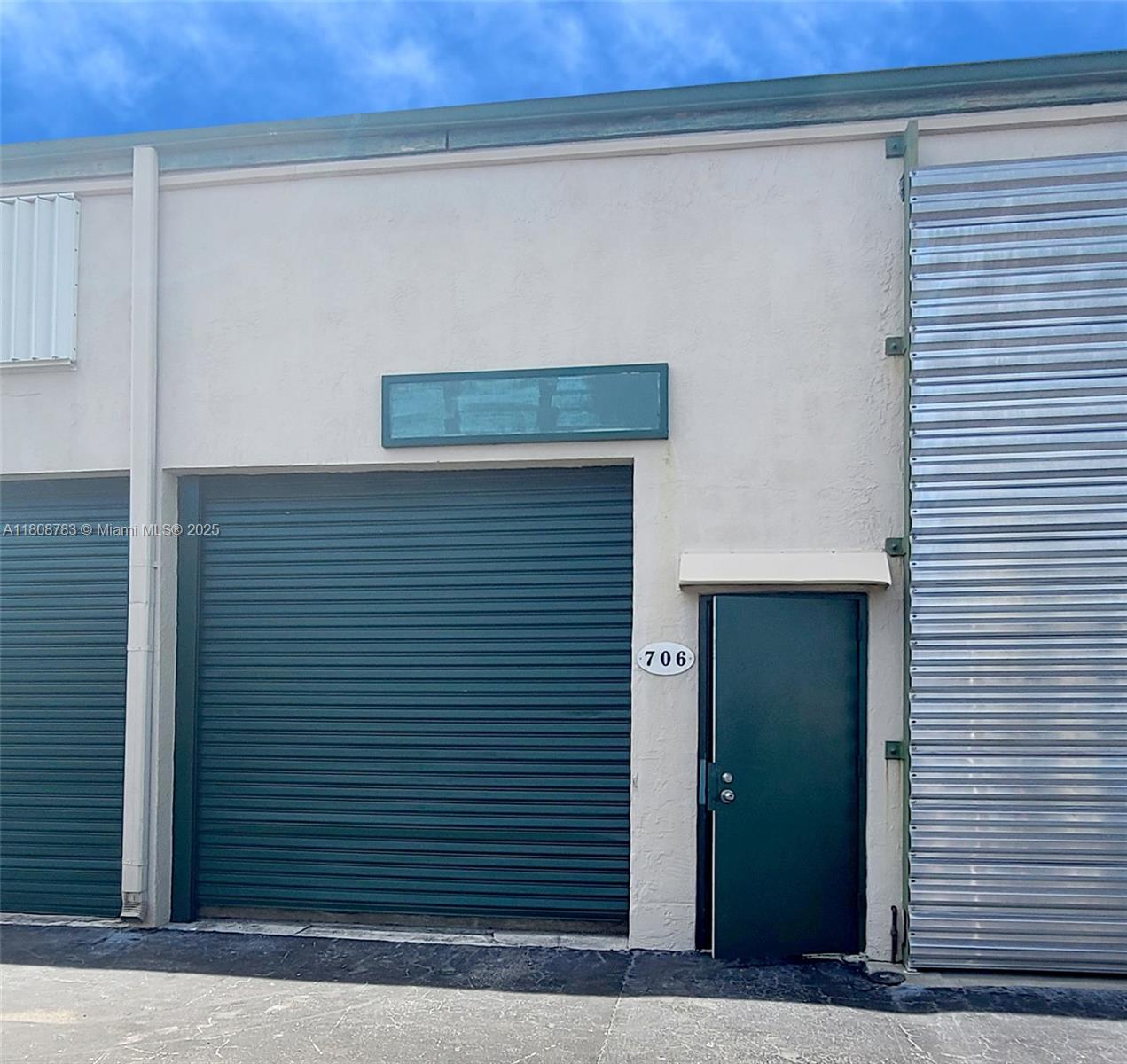 FOR LEASE: Warehouse with small office and 1 restroom. Roll-up door in warehouse. The unit has one assigned parking spot with plenty of guest parking available. There is a mezzanine accessible via stairs. No A/C in unit. Water included in monthly rent. Prohibited uses: car dealer and car repairs. Contact to see in person!