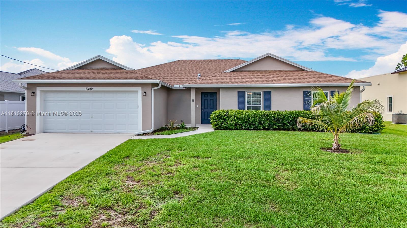 Stunning and immaculate 4BD/3BA SFH with impeccable craftsmanship located in the Torino area of St Lucie West. Built by Synergy, this home features modern amenities and architectural character in a wonderful location. Exquisite kitchen with SS Whirlpool appliances and Quartz Countertops. Safety is essential and you will feel protected in storms with the panels shutters throughout & a Ring Security System. Take a refreshing dip in the Newer Pool/Jacuzzi, installed in 2022. Newer gutters added in front of the home.
Enjoy your personal oasis & entertain guests and family on the pool deck and large backyard, great for BBQs and pool parties.
Minutes from St Lucie Mets Stadium, Golf courses, highways and shopping.