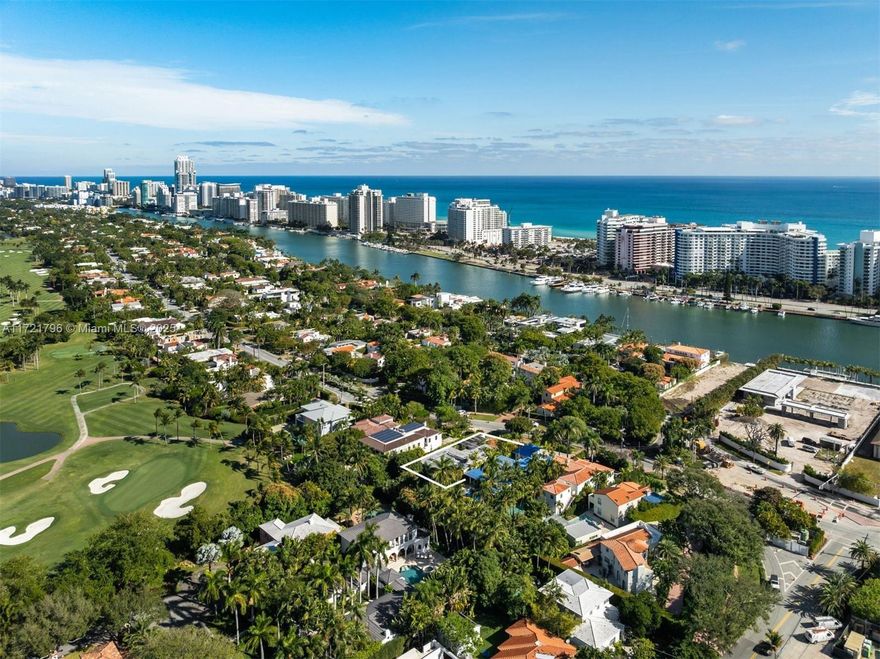 RARE OPPORTUNITY! The gem of South Florida. The premier Miami Beach most sought-after neighborhood, La Gorce Island! Be in a neighborhood near Jeff Bezos. La Gorce has been home to many celebrities, like Cher, Matt Damon and Billy Joel who own property on the island. Discover the potential of this 11,580 ft² oversized lot. Per the current city building code, build a new construction home over +5000 ft². Architectural details range from awe-inspiring new modern creations to remodeled historic estates and Mediterranean style mansions, making for a wide selection of properties to discover.