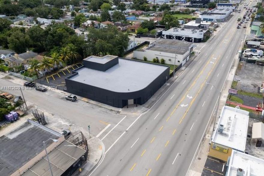 This freestanding flex/industrial property is ideally positioned at the high-traffic intersection of NW 7th Ave/441 corridor and 76th Street, offering excellent visibility with over 30,000 daily drivers. Located near major highways and key districts like the Design District, Wynwood, and Midtown, this property benefits from D1 Zoning, allowing a variety of uses including retail, industrial, and automotive.

Recent renovations include a new roof, upgraded electrical systems, flooring, and a 40-year certification. The property offers two updated bathrooms downstairs, plus three offices and bathrooms upstairs. With abundant parking, secure gated access, and flexible for owner user or leasing from 3,000 SF to 8,519 SF, this is a prime opportunity in one of Miami’s most vibrant markets.