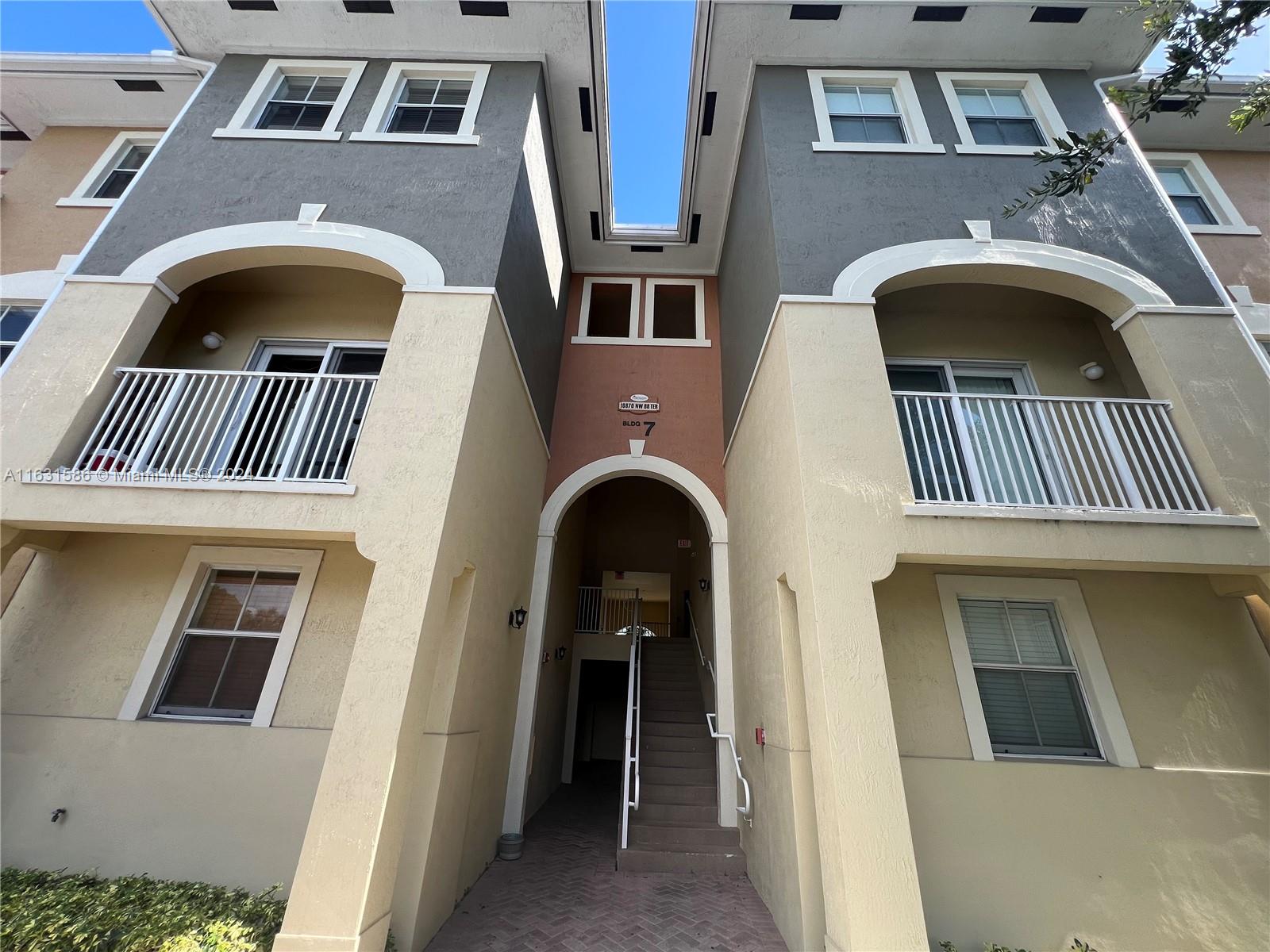 Impeccable, spacious Condo with 3 bedrooms, 2.5 baths, 2-story apartment that feels like a townhouse. 1256 SF. Granite countertops, ceramic tile on the first floor, and laminated wood on the stairs and 2nd floors. Blackouts and shades. Conveniently located next to A+ Ronald Reagan High School. Easy to show see broker remarks