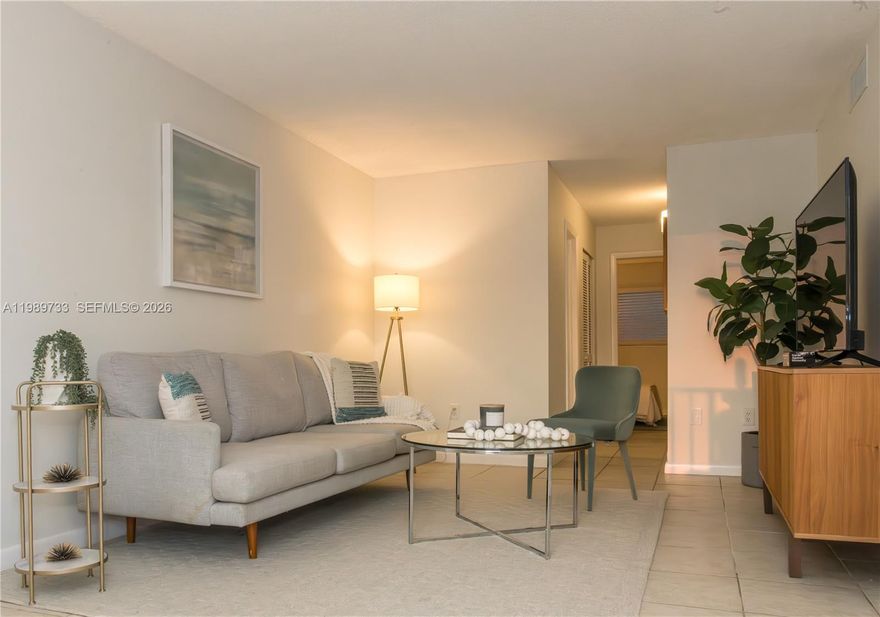 Nestled in the vibrant heart of Hialeah, just moments from the charm and greenery of Amelia Park, “Zena’s Haven” stands as a heartfelt tribute to its former owner, whose legacy adds warmth and character to this inviting home. This beautifully updated two-bedroom, one-and-a-half-bath condominium offers the perfect blend of comfort and modern style. Recently refreshed with a crisp, clean coat of paint throughout, the space feels bright, airy, and ready for its next chapter. The thoughtfully renovated kitchen is equipped with brand-new appliances, providing both functionality and a sleek, contemporary touch for everyday living and entertaining alike. Each room is designed to maximize comfort and flow, creating an ideal environment whether you’re relaxing after a long day or hosting guests. The primary bedroom offers a peaceful retreat, while the additional bedroom provides flexibility for family, visitors, or a home office. With its prime location, tasteful upgrades, and meaningful name honoring Zena, this condominium is more than just a residence—it’s a place where past and present come together to create a truly special home.