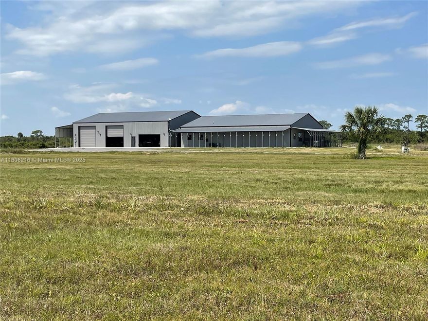 Welcome to your dream homestead or business haven in sunny West Vero Beach, Florida right off the brand new-coming soon I-95/Oslo Exchange for unbeatable access. This 20.25± acre ranch is fully fenced, privacy, and versatility. Property Highlights: 2 Massive Total 7,620 sqft Structure 16’ ceilings, Office space included, Expansive storage for micro-green/hydroponics or convert to a luxurious barn event. Agricultural Zoned A-2 Apiary/Cattle operations. All Equipment incl. Ideal for: Homesteaders & Preppers, Rancheros & Livestock Enthusiasts, Event Venue Creators, Agribusiness Entrepreneurs, Visionaries with big dreams and love for the land, Location, Location, Location: Set in the rapidly developing West Vero Beach corridor, this property is a golden investment in both land and lifestyleSELLER FINANCING AVAILABLE