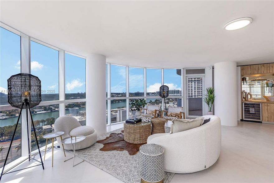 Experience the Best of Miami Beach Oceanfront Living! Welcome to this beautifully renovated and professionally decorated 1,440 sq ft residence in the highly sought-after -05 line at La Gorce Palace. Enjoy breathtaking views of both the Intracoastal Waterways and the Ocean. Perfectly located just 15 minutes from South Beach, Miami International Airport, and the upscale Bal Harbour Shops, this home offers the ideal blend of convenience and luxury. La Gorce Palace is a full-service building featuring exceptional amenities including 24-hour doorman and security, valet parking, direct beach access with service, BBQ/picnic area, newly updated pool and spa, modern fitness center, party room, children’s play area, bike and paddleboard storage, and a private parking space.