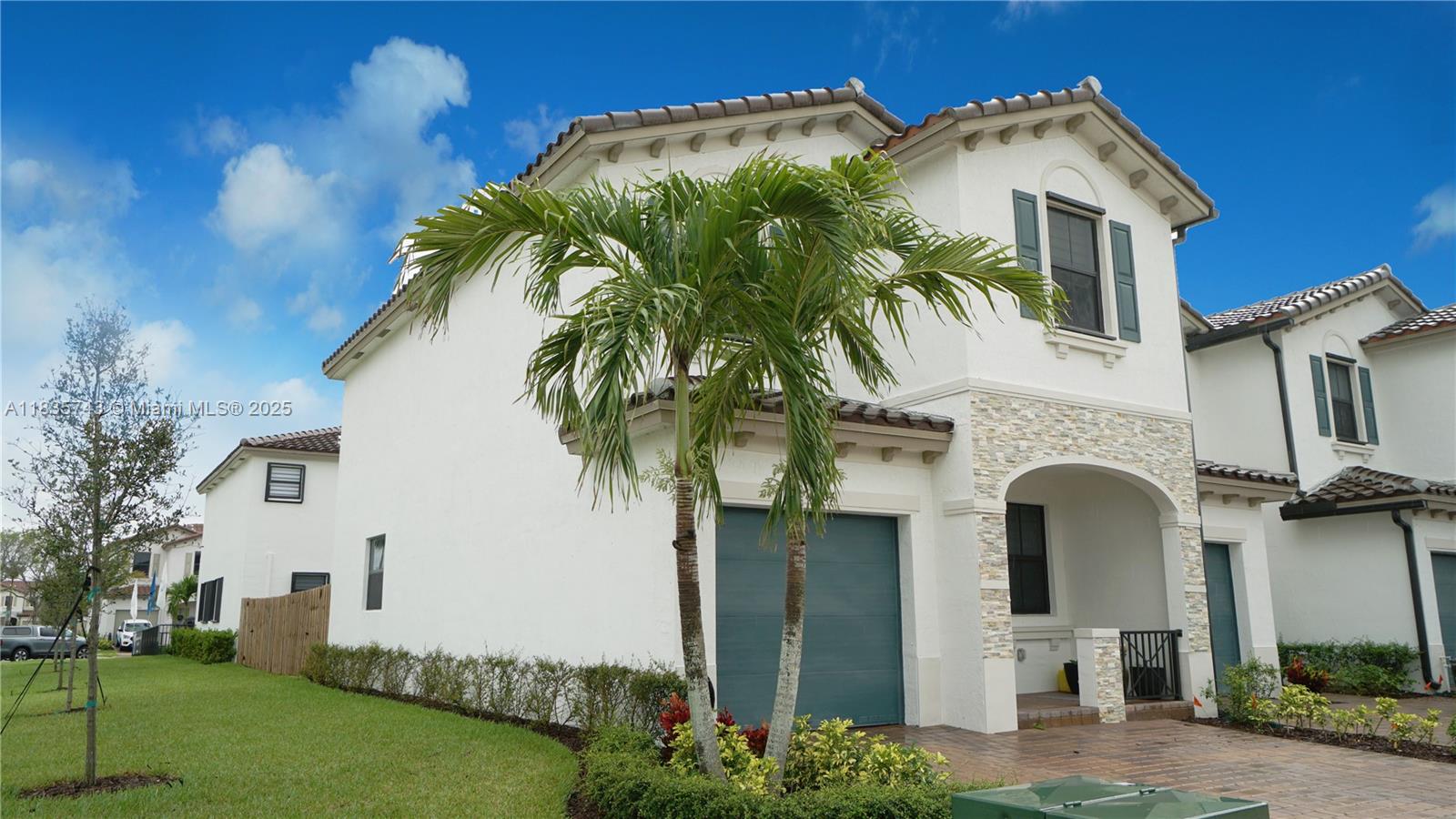 Beautiful corner townhome (Model Dijon – one of the largest at 1,697 sq ft under A/C) in the new resort-style community of Corsica! This spacious 3-bedroom, 2.5-bath home features stainless steel appliances, sleek tile flooring downstairs, and modern vinyl floors upstairs. Enjoy the extra natural light from additional windows and the privacy of no side neighbors. The paved patio offers a perfect space for outdoor relaxation. Ideally located just steps from the newly completed clubhouse with a gym and resort-style pool. Don’t miss this opportunity to own a stunning home in a prime location!
EZ to show!