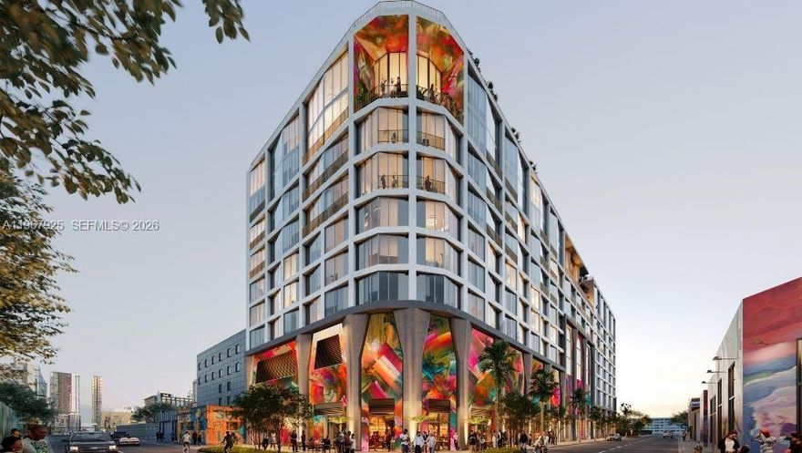 NOW ACCEPTING CONTRACTS! Introducing The Cloud One Residences Wynwood—85 loft-style fee simple condominiums by Munich’s most prominent Developer and Hotelier. Residence 621, a One-bedroom fully furnished on the west side with west-facing views, porcelain flooring and statement island options. Wynwood’s walkable neighborhood features world-famous art, culture, dining, and shopping. Enjoy amenities including a rooftop pool & bar, flagship restaurant, wellness spaces, stylish lounges, and dedicated concierge services for a truly serviced lifestyle. Now available at limited-time pre-construction pricing.