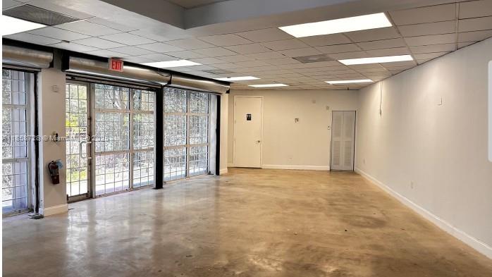 Versatile ±4,100 SF flex space with dedicated office and warehouse/storage areas. Features 225 amps, 3-phase power, and an open, efficient layout. Delivered clean and functional “as-is” with immediate availability. Perfect for light manufacturing, creative production, distribution, or office/tech operations. Minutes from I-95 and major thoroughfares, offering quick access to Northeast Dade’s commercial and industrial districts. Flexible term leases available.
