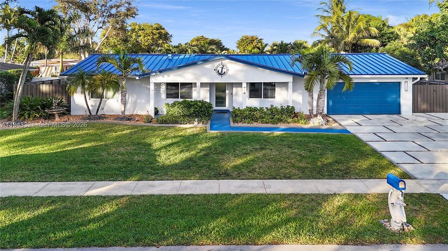 Welcome to your new home in Plantation, Florida. This stunning property features 4 spacious bedrooms and 3 bathrooms, making it ideal for a large family. The standout feature of the home is the expansive his and hers dream closet, offering ample storage space for all your belongings. The kitchen is equipped with stainless steel appliances, and there is a separate dining room and breakfast nook for your family's enjoyment. The generous living areas are perfect for entertaining guests or simply relaxing with your loved ones. Step outside to your backyard oasis, complete with a swimming pool, screened patio, and private canal with ocean access and a boat lift. The home also boasts a brand new top-of-the-line aluminum roof and impact windows throughout, providing added security and peace of mind. The cost of the hurricane windows and doors was $52,000, while the aluminum roof with exterior special insulation and 180 mph fastening system cost $67,000, both with a lifetime warranty. Additionally, the house has all new electrical wiring, including interior and exterior panels, a 15,000-watt generator, and a 17,800 lb. boat lift with a separate jet ski lift. The boat and boat trailer are also available for sale. Conveniently located near major highways, excellent schools, shopping, and dining options, this home offers both comfort and convenience. Don't miss out on the opportunity to make this your forever home.