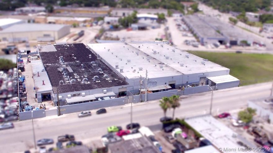 This Building is way below replacement value, close to the OpaLocka Airport  that is currently undergoing major renovations. Excellent for manufacturing! This Building is two folios numbers: 08-2122-025-0280, 08-2122-025-0290