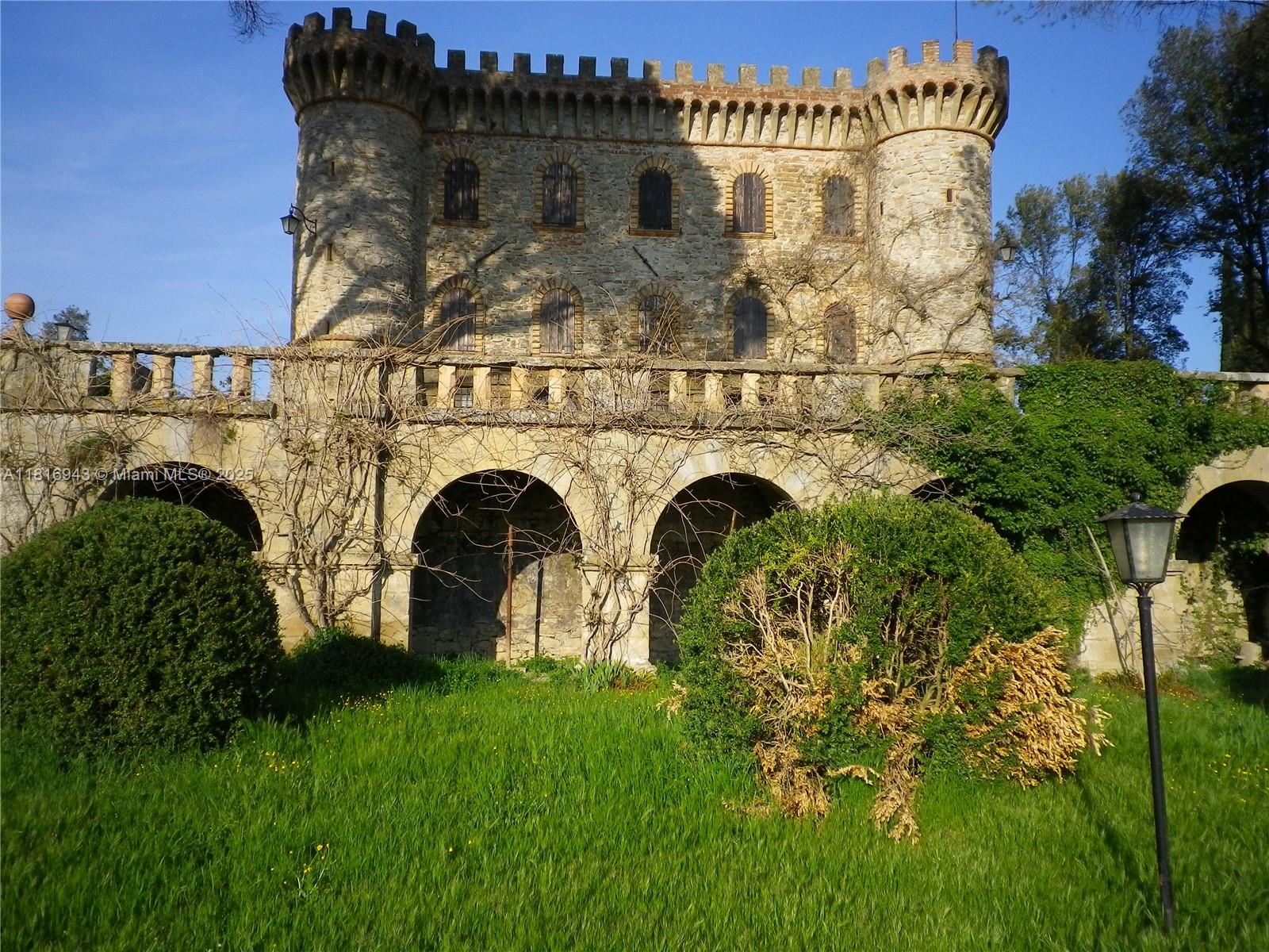 Exclusive 182-hectare estate near Assisi, featuring Palazzo Serafini (1,200 sqm castle), 9 farmhouses (3,395 sqm), and up to 18,695 sqm of total buildable area for residential or hospitality use. Includes stables, new structures with tourism permits, and land with 6.5 ha of DOC vineyard (2015), 4.5 ha olive grove, 82 ha of farmland, and 81 ha of forest. Located 10 mins from Assisi, 10 km from Perugia Airport. With wells, 15 km of private roads, and wildlife reserve, it’s ideal for a resort, country club, clinic, or luxury retreat. Rare investment with scale and development flexibility.
