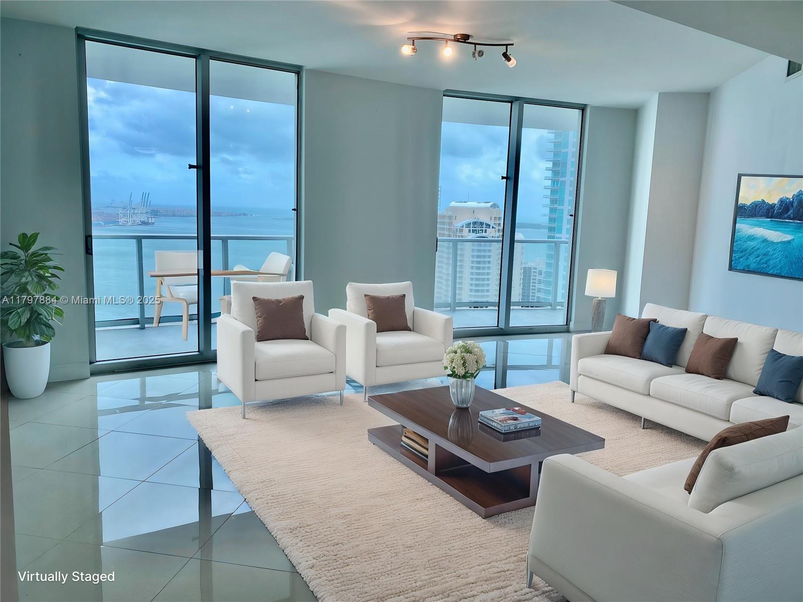 Rental Property at 300 S Biscayne Blvd 2710, Miami, Broward County, Florida - Bedrooms: 2 
Bathrooms: 2  - $4,150 MO.