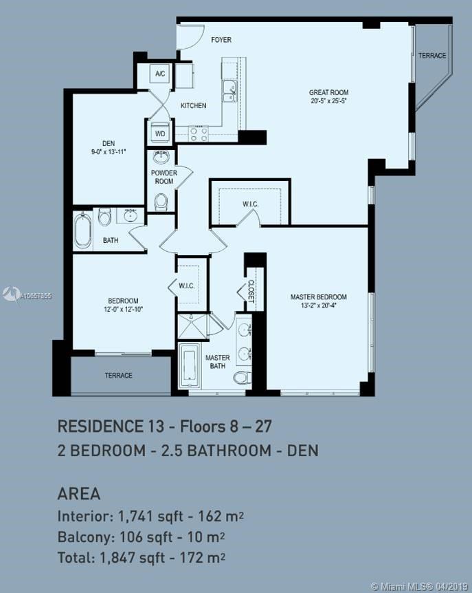 VIZCAYNE NORTH CONDO - Residential Lease