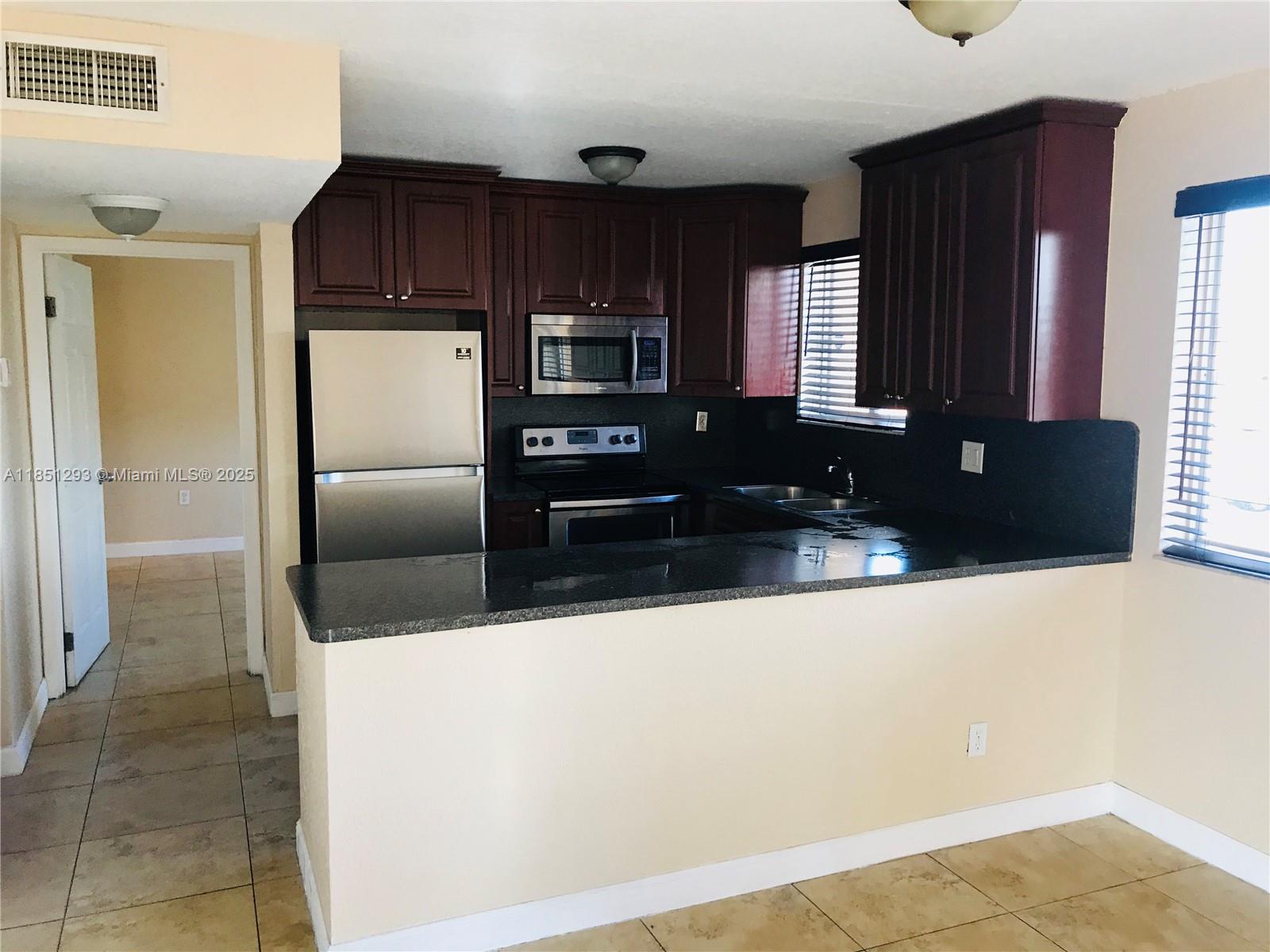 *************BEAUTIFUL 2 BEDROOMS AND 2 BATH ..NEW STAINLESS STEEL APPLIANCES**** EXCELLENT 2/2 CONDO IN A GREAT LOCATION! LOCATED IN LAKE FOREST PARK! COME AND TAKE A LOOK AT THIS FANTASTIC COMPLETELY RENOVATED 2/2 CONDO WITH FULL SIZE FRONT LOADING WASHER AND DRYER INSIDE. ALL TILE! .ZEBRA BLINDS ALL OVER THE UNIT. FRESHLY PAINTED INSIDE. NEXT TO MCMILLAN PARK. CLOSE TO MAJOR EXPRESSWAYS , SHOPPING MALLS AND SCHOOLS.