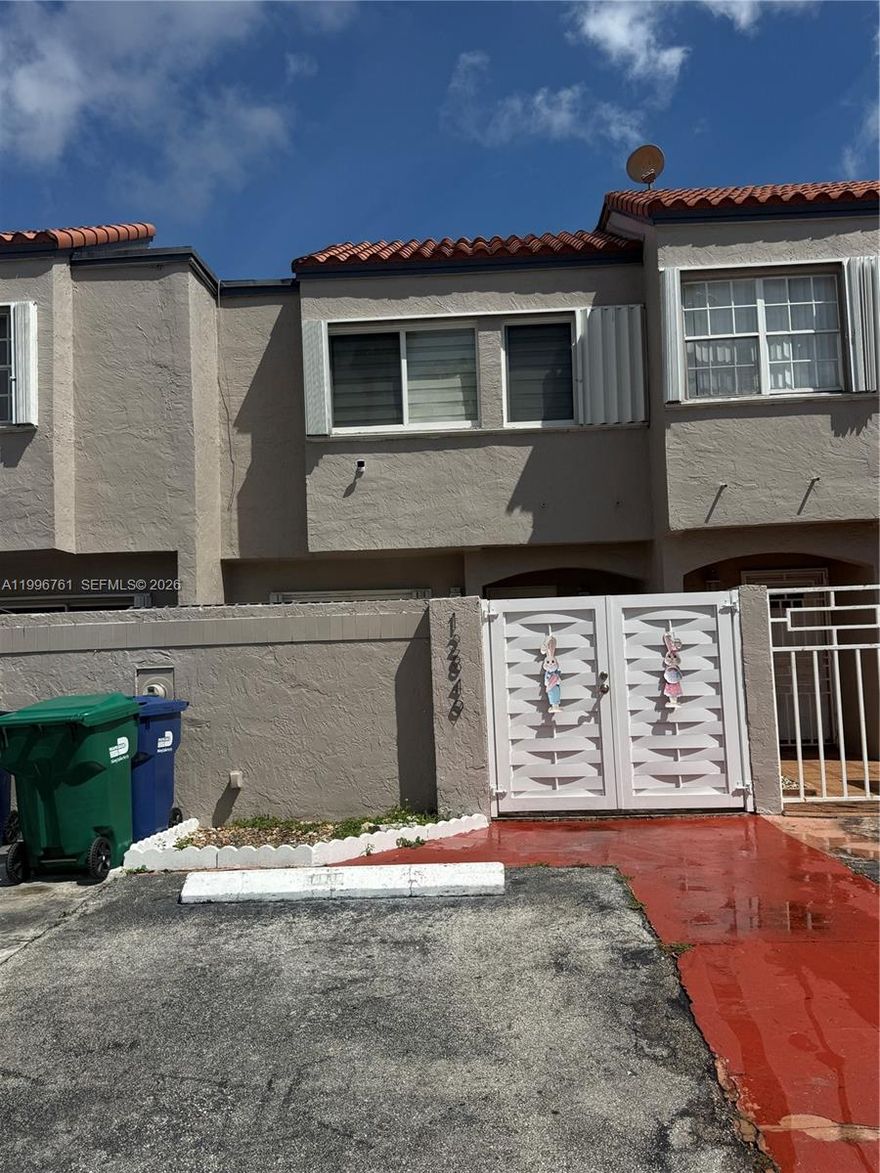 Welcome FHA to our beautiful property, 2 bedrooms, 2 bathrooms upstairs and a half bath downstairs, 2 story townhouse with a great patio and 2 parking spaces assigned, more visitors throughout the entire community. Open community with pool