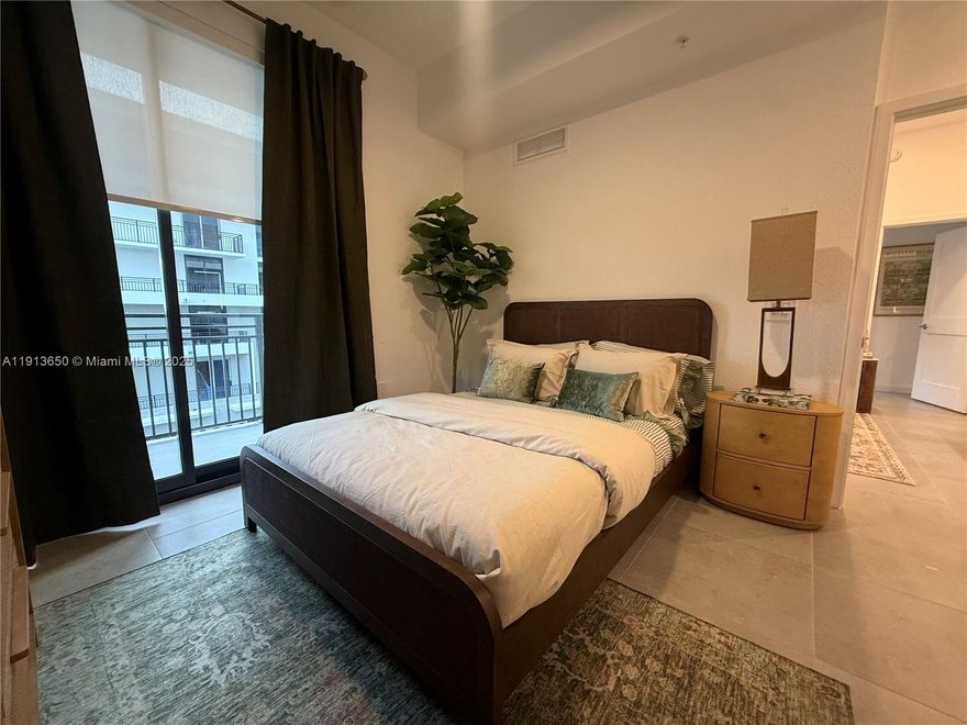 This one-bedroom apartment provides ample living space and privacy within a luxurious buildings providing ample apartment features and community amenities.

Apartment features include modern kitchens with full appliance package, ceramic tile throughout, washer/dryer in the unit, ample closet space and private balconies. 

The common areas are where the community comes to life with a resident lounge, resort-style pool with cabanas, summer kitchen with BBQ grills, fitness center, yoga and spin room, spa with sauna, steam room, rain shower and more!

Onsite leasing office is open Monday-Friday 9-6, Saturday 10-5, and Sunday 1-5.