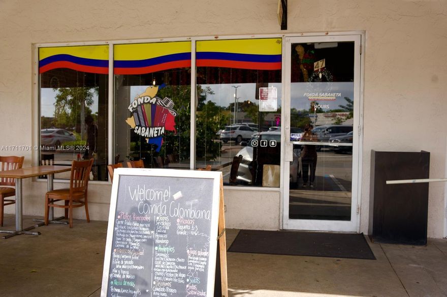 **INVESTOR SPECIAL** Offering TWO successful Colombian restaurants. (Fonda Sabaneta 1 & 2, located in Kendall and Flagler). Combined annual revenue exceeds $4.1M.   • • Fonda Sabaneta 1: Generates $2.4M annually - 1,260 Sqft - Rent: $4,800/month ||  • • Fonda Sabaneta 2: Generates $1.7M annually, 1,400 Sqft - Rent: $7,500/month. 

 • • Sale includes ALL Equipment, Inventory, Recipes, Branding, Social Media Platforms, Trained Staff, COP2 Beer & Wine License & More]. *((Owner is willing to train buyer during transition)) • • Perfect investment for anyone seeking a profitable, established business. -- ACT FAST!—Opportunities like this are rare! Contact the listing agent for more details and to schedule a showing.
