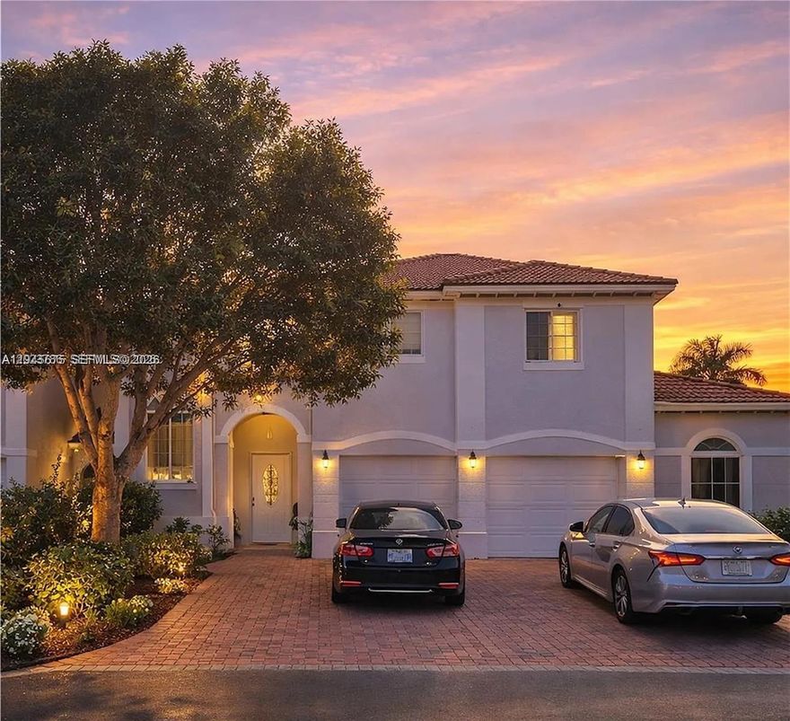 Charming two-story home situated in a tranquil, gated community in the heart of Kendall, with stunning lake views and a plethora of amenities, such as a clubhouse, pool, etc. With a freshly painted exterior, split bedrooms, vaulted, and elevated ceilings, this home offers ample comfort and privacy. Located near schools, shops, restaurants, and grocery stores, it offers convenience within arm's reach. With easy access to 137th Ave/Lindgren Rd, this house allows for easy access to main roads and expressways, such as the Florida Turnpike and 847. Pets are okay with association approval. Don't miss out on this rare find!