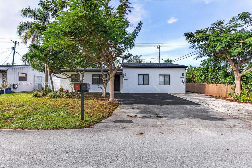 Beautiful 2-bedroom, 1-bathroom rental in a prime Pompano Beach location. This home has been completely remodeled and features a modern kitchen with stainless steel appliances, updated finishes, and a clean, fresh look throughout. Enjoy a private backyard, perfect for relaxing or entertaining.

The property includes 2 dedicated parking spaces, plus an EV charger available for a fee, ideal for electric vehicle owners. All utilities included and includes washer and dryer. Located just minutes from shops, restaurants, and Pompano Beach’s vibrant nightlife, this home offers both comfort and convenience in one of the area’s most desirable spots. 

Move-in ready and perfectly located—this is an excellent rental opportunity you don’t want to miss.