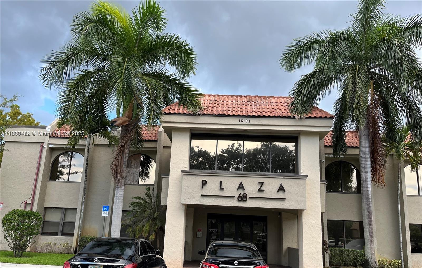 The executive office is located in a two-story building just minutes from the NW 186th Street exit on I-75, and half a mile north of the NW 67th Avenue exit on the Palmetto Expressway. The area experiences no traffic congestion. The lease includes utilities (water and electricity), and security is provided through video monitoring and a code-entry system, with 24/7 access.