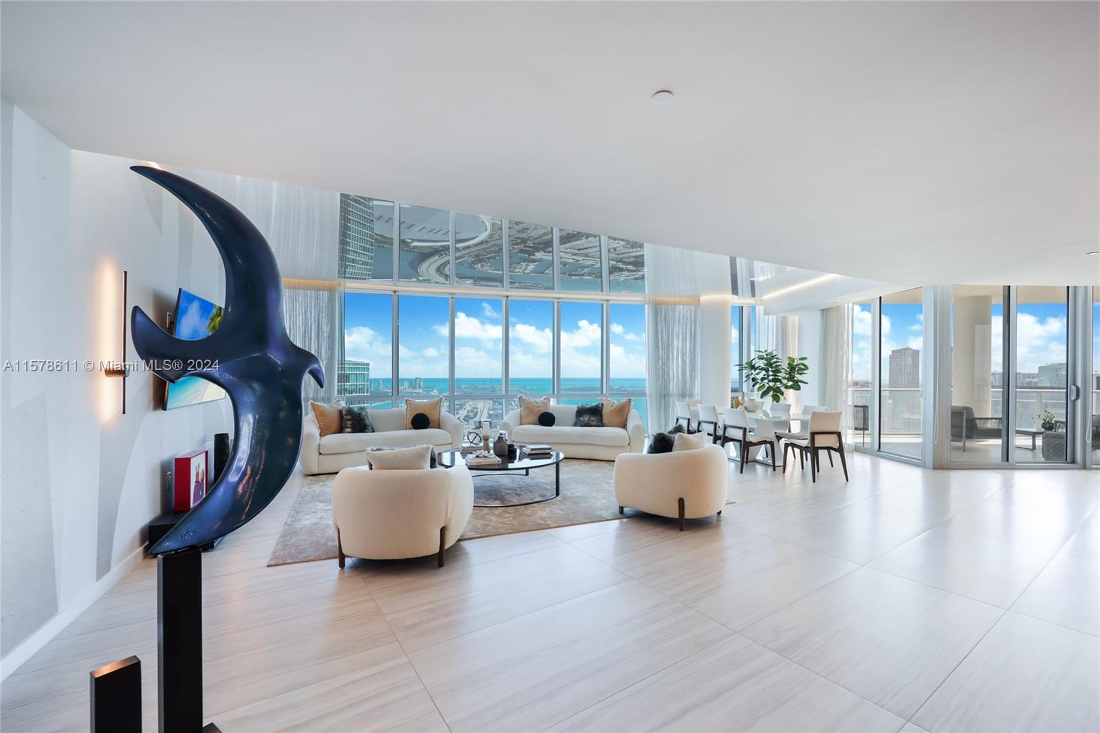 Property for Sale at 851 Ne 1st Ave 5211, Miami, Broward County, Florida - Bedrooms: 4 
Bathrooms: 5  - $4,900,000