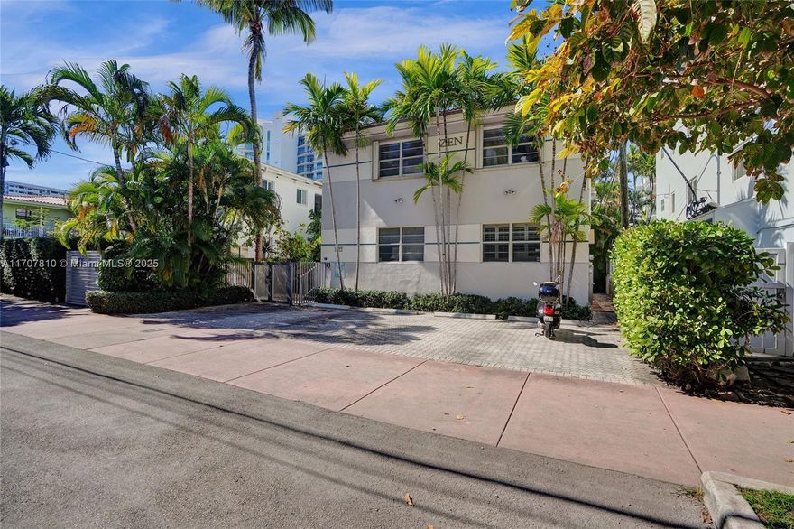Zoned for short term leasing!  This wonderful 4-plex sits in one of South Beach’s most convenient locations, just a few blocks from Sunset Harbour and Lincoln Road.  The building was fully renovated in 2005 and has had continual updates. Four parking spaces, fully gated, security lighting, central AC.  Consisting of two 3bd/2ba and two 2 bd/1ba. One of the two bedrooms has a newly rebuilt outdoor deck.  Recertification completed in 2020.  Currently being leased on long terms basis ready for smart investor to come in and manage to best use. Great Opportunity! Additional docs attached.
