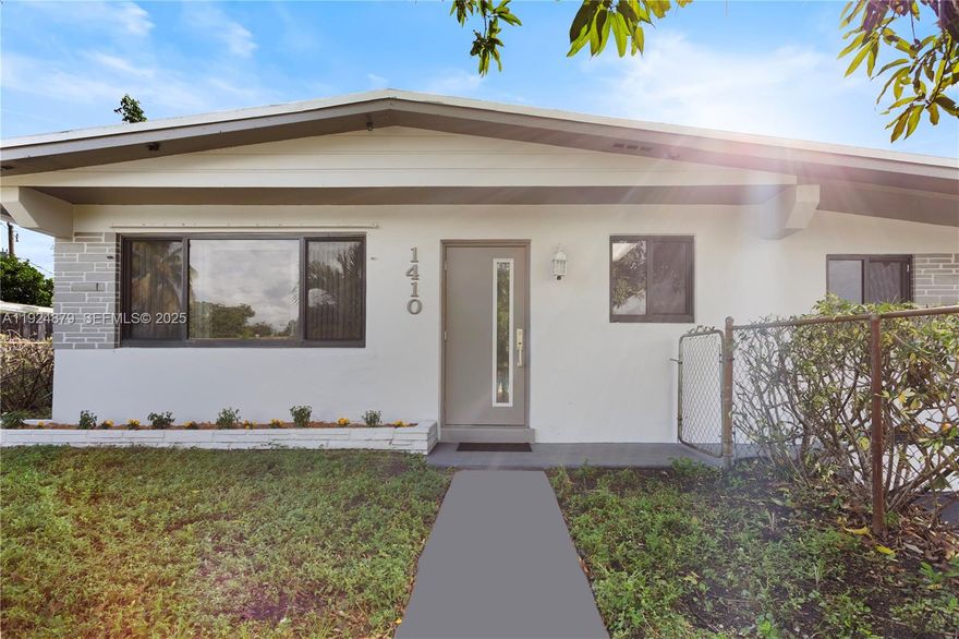 This well maintained 4-bedroom, 2-bathroom 1782sq ft single-family home is ideally situated in the Twin Lakes neighborhood. The residence features tile flooring throughout living areas and 3 bedrooms. Impact windows and doors, and stainless steel appliances. Key features include a spacious fenced backyard, large storage shed, roof installed in 2017, and a 2025 hot water heater. 2 additional rooms offers flexibility for use as an office or den. Washer and dryer. The interior and exterior has been freshly painted. An oversized driveway accommodates up to six vehicles. Room for boat. Property provides convenient access to major highways, 95 and Turnpike. This home is ready for immediate occupancy and ready to make it your own.