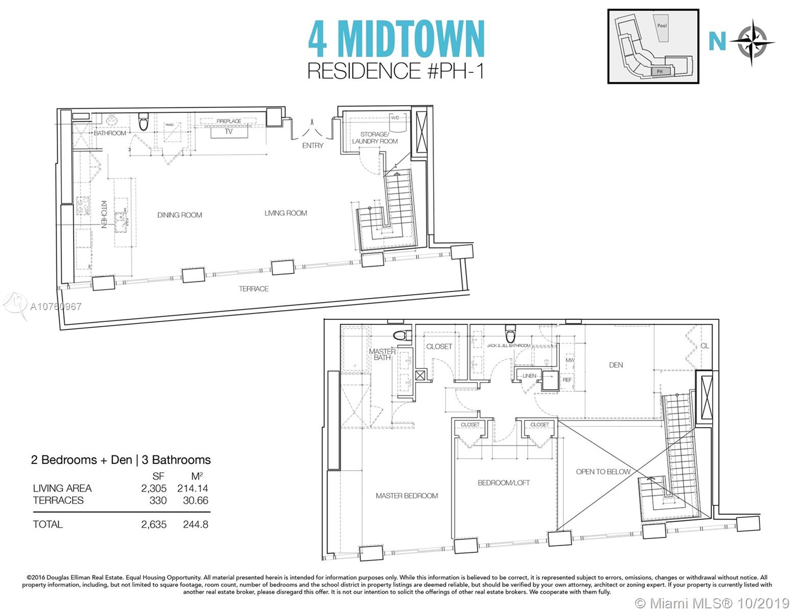 Four Midtown Miami Condo - Residential Lease