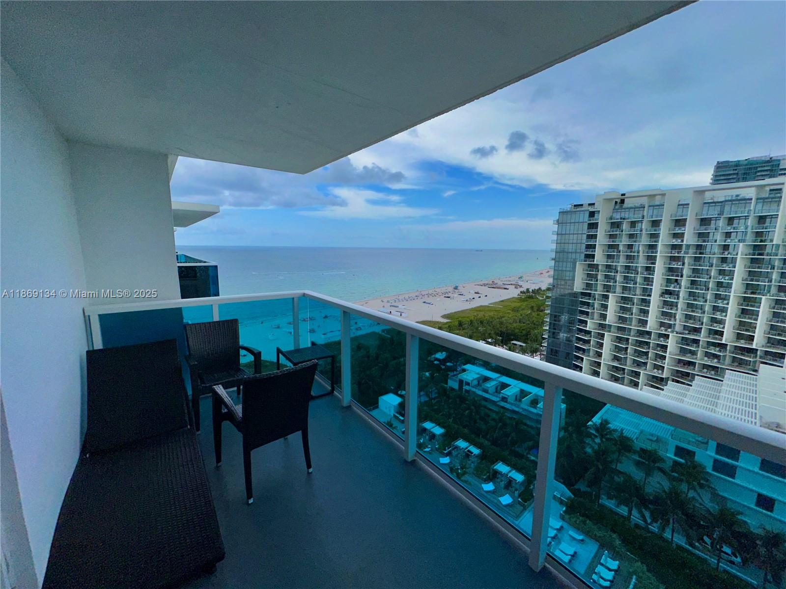 Live the ultimate South Beach lifestyle at Roney Palace. This beautifully furnished 2 bed, 2 bath penthouse offers stunning city and ocean views. Enjoy resort-style living with 3 oceanfront pools, private beach access, cabanas, spa, fitness center, 24/7 security, valet, and on-site dining. Steps from Lincoln Road and Miami’s best nightlife, with flexible rental terms for seasonal or extended stays.