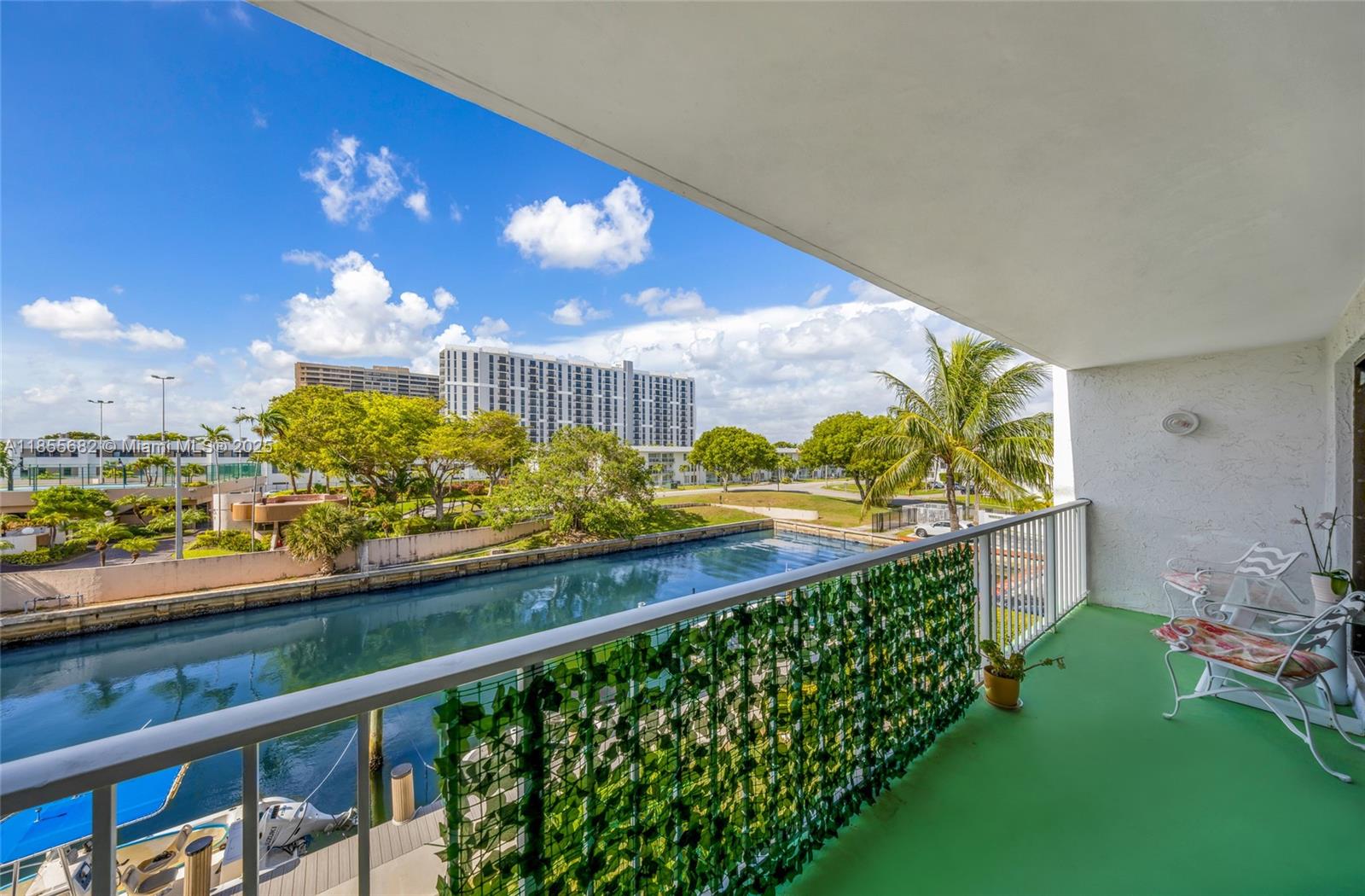 15 Minutes From The Beach! Available for 6 months or longer. This spacious 1BD/2BA unit features an expansive Balcony with stunning Water Views accessible from both the bedroom and the living room. Large floor to ceilings windows prove tons of natural light. Exclusive boutique style Cricket Club House Condo features a pool, sauna, dock, and easy access to Biscayne Bay. The building is situated in a quiet community with close proximity to Whole Foods, Home Depot, and 10 minutes drive to Bal Harbor Shops. Freshly painted, Central AC, Laundry on Each Floor. 1 Assigned Parking Space and plenty of guests parking. Sorry, no pets.