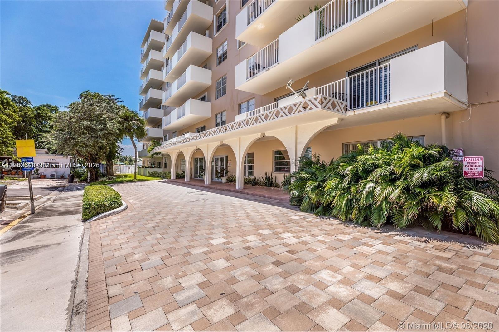 Rental Property at 1455 N Treasure Dr 6F, North Bay Village, Miami-Dade County, Florida - Bedrooms: 1 
Bathrooms: 1  - $2,000 MO.