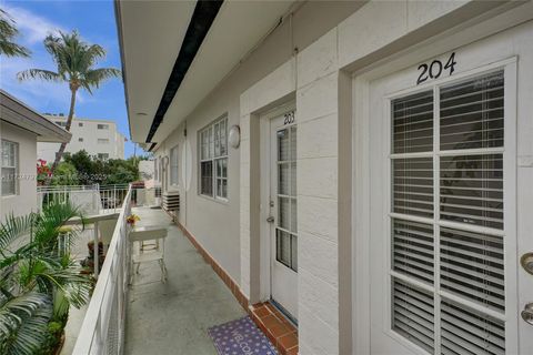 A home in Miami Beach