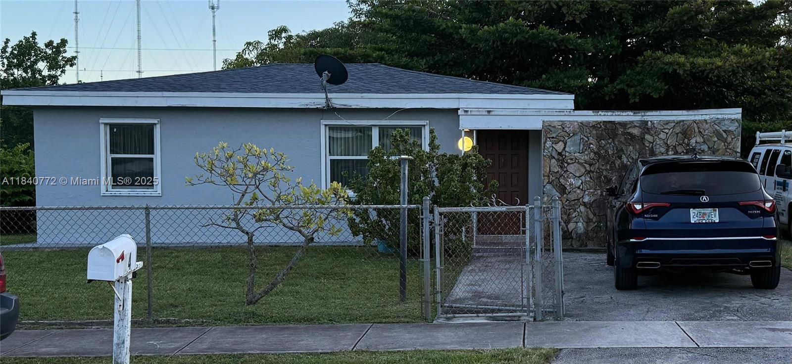 **INVESTOR ALERT **SINGLE FAMILY HOME IN A HUGE LOT MORE THAN 10K SF- EASY TO CONVERT INTO A GREAT MULTIFAMILY - RENTED WEST PARK. GREAT CONDITION. Nestled on a spacious 10,327 sqft lot, this detached one-story residence offers comfortable living, a large fenced yard and ample parking, including a wide driveway. Inside, enjoy a bright and inviting layout with ceramic tile flooring, a functional eat-in kitchen. Equipped with central A/C, electric range, refrigerator, microwave, and washer. Located in the desirable Miami Gardens Estates subdivision, with easy access to major highways, schools, shopping, and dining. No HOA, no rental restrictions—perfect for homeowners or investors alike! Plenty of room to expand, add a pool, or create your ideal outdoor space.
