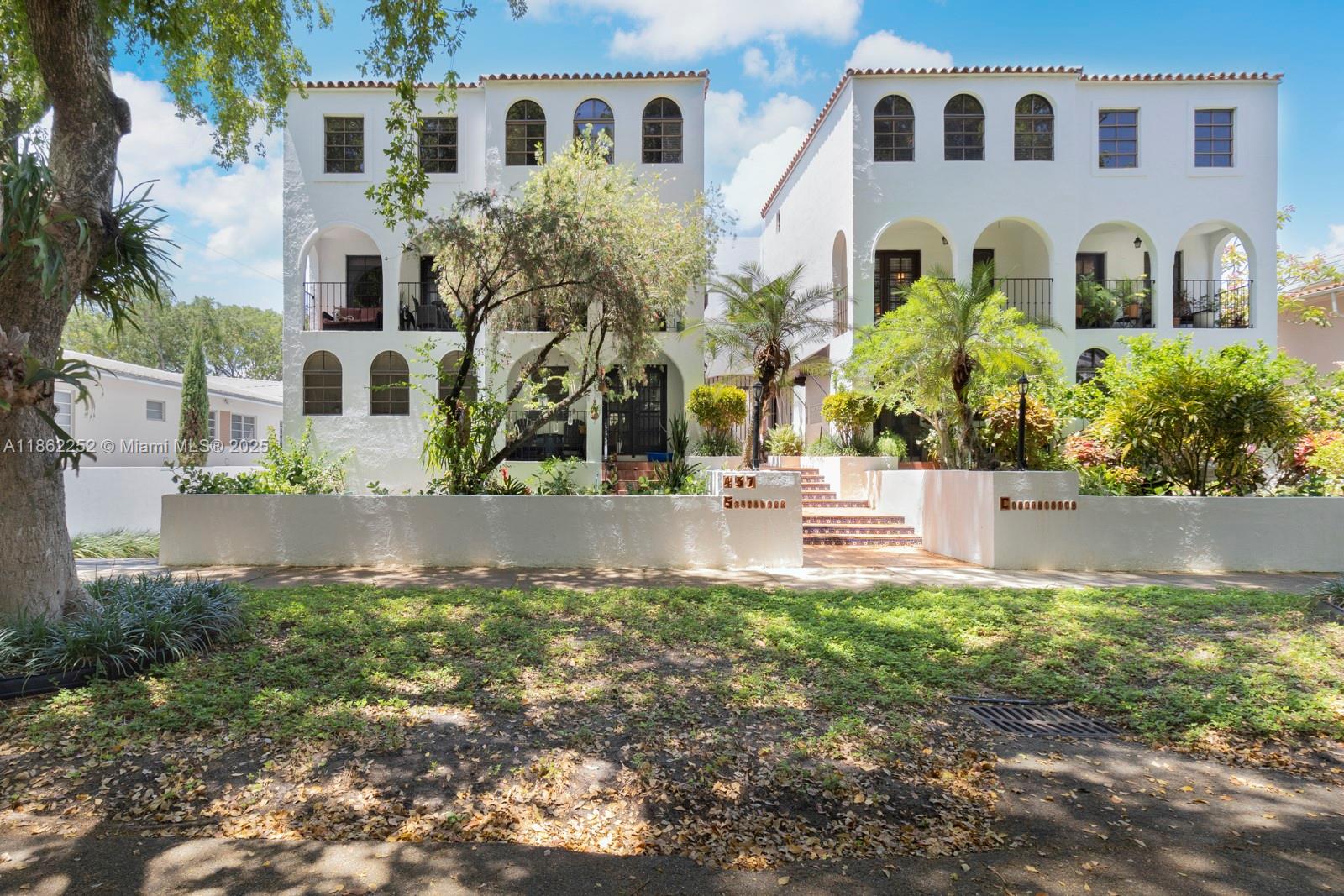 Boutique Mediterranean-style 2-bedroom, 2.5-bath condo available for lease, centrally located in Coral Gables. Just a short walk from the Youth Center and Miracle Mile, this split-level unit spans an inviting 1,122 square feet. Featuring an open balcony, beautifully detailed floors, new appliances, and updated bathrooms (master & 2nd bed en-suite), this condo feels like "home" every time you walk in. The condo also includes one assigned covered parking space and a storage unit. Enjoy living in Coral Gables, famous for its tree-lined boulevards, historic landmarks like the Biltmore Hotel and Venetian Pool, and boasting a vibrant cultural scene, excellent dining options, and top-rated schools.
