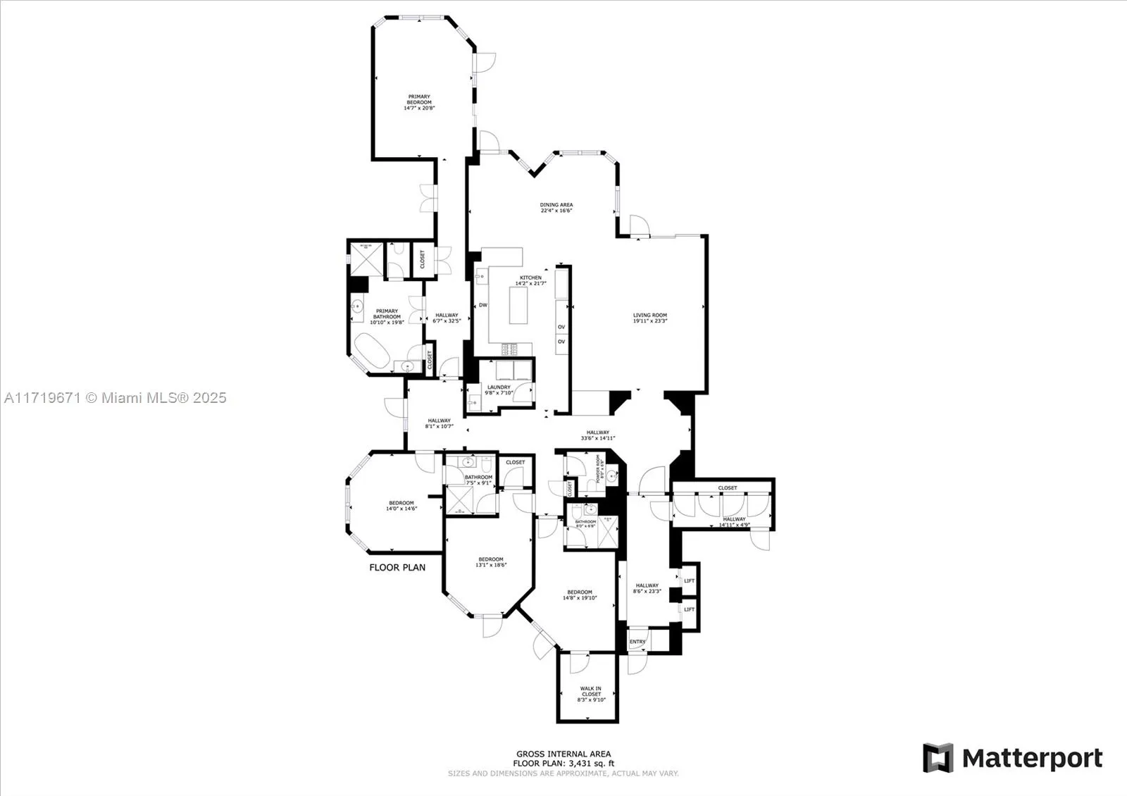 Miami, Florida 33133, United States, 4 Bedrooms Bedrooms, ,4 BathroomsBathrooms,Residential,Active,21080