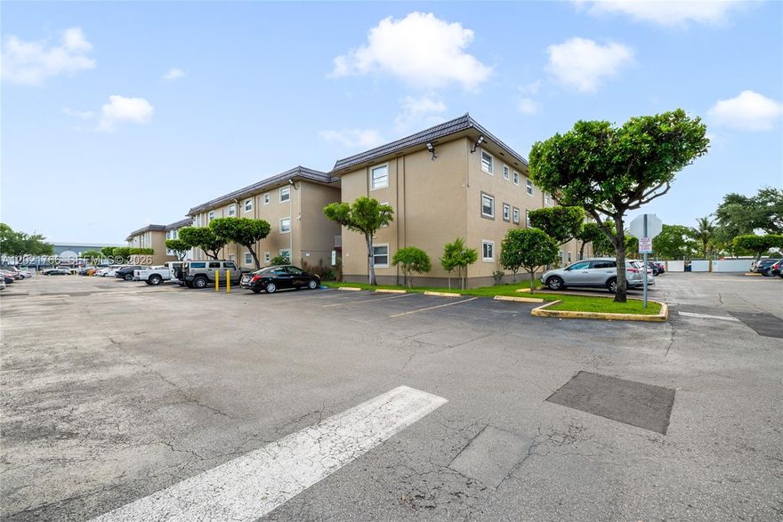 Spacious and recently remodeled 2 bedroom 1 bathroom condo in the heart of Hialeah. Situated in a centrally located community featuring lush interior courtyard green space, mature landscaping, and convenient parking. Ideally located near major roadways, shopping, dining, and public transportation. Water is included in the maintenance fee. Rented for $2,000 per month. Unit 332 is also available for sale.