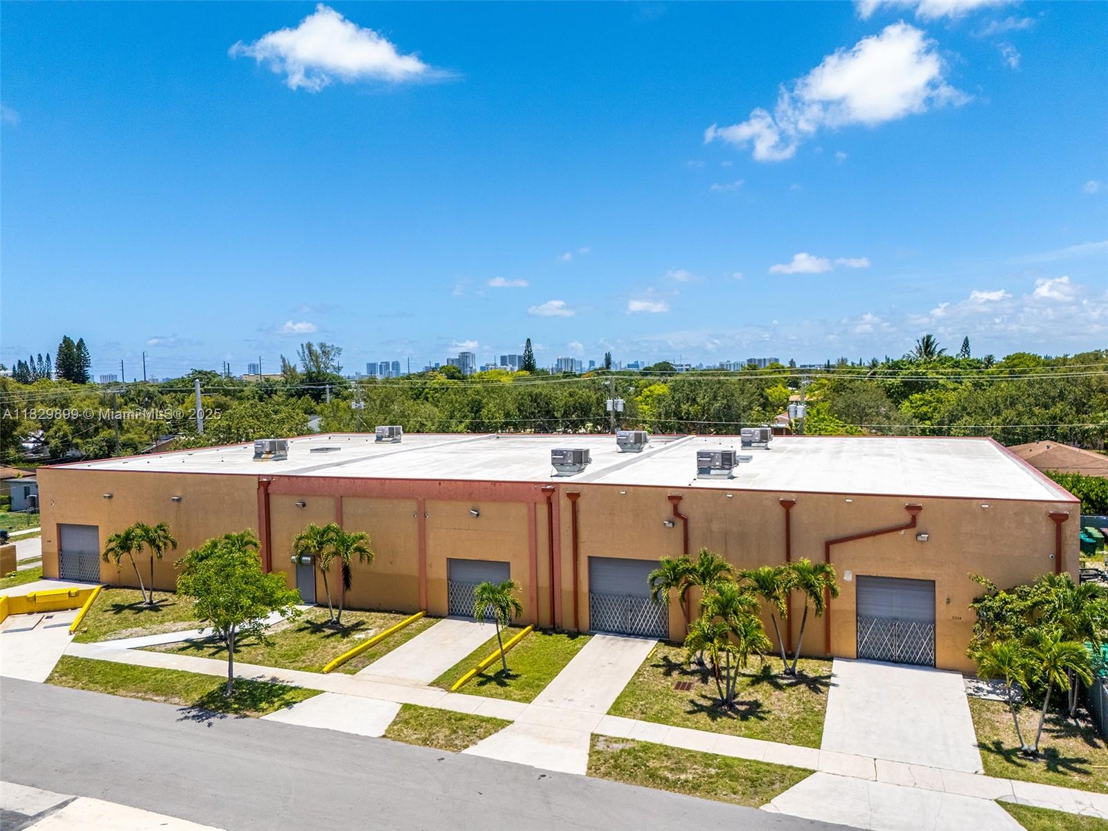 This 10,156 square foot warehouse is 100% air conditioned and ideally located near I-95, the Florida Turnpike, and just minutes from Fort Lauderdale-Hollywood International Airport, Port Everglades, and Miami. Its central position makes it an excellent choice for logistics, distribution, or light industrial use. The property offers both a truck-well/loading dock and a drive-in ramp, each equipped with 12-foot roll-up doors. The interior features 22-foot clear height to the beam and includes two newly built-out restrooms. The rental rate is modified gross, with the tenant responsible for their own utilities.