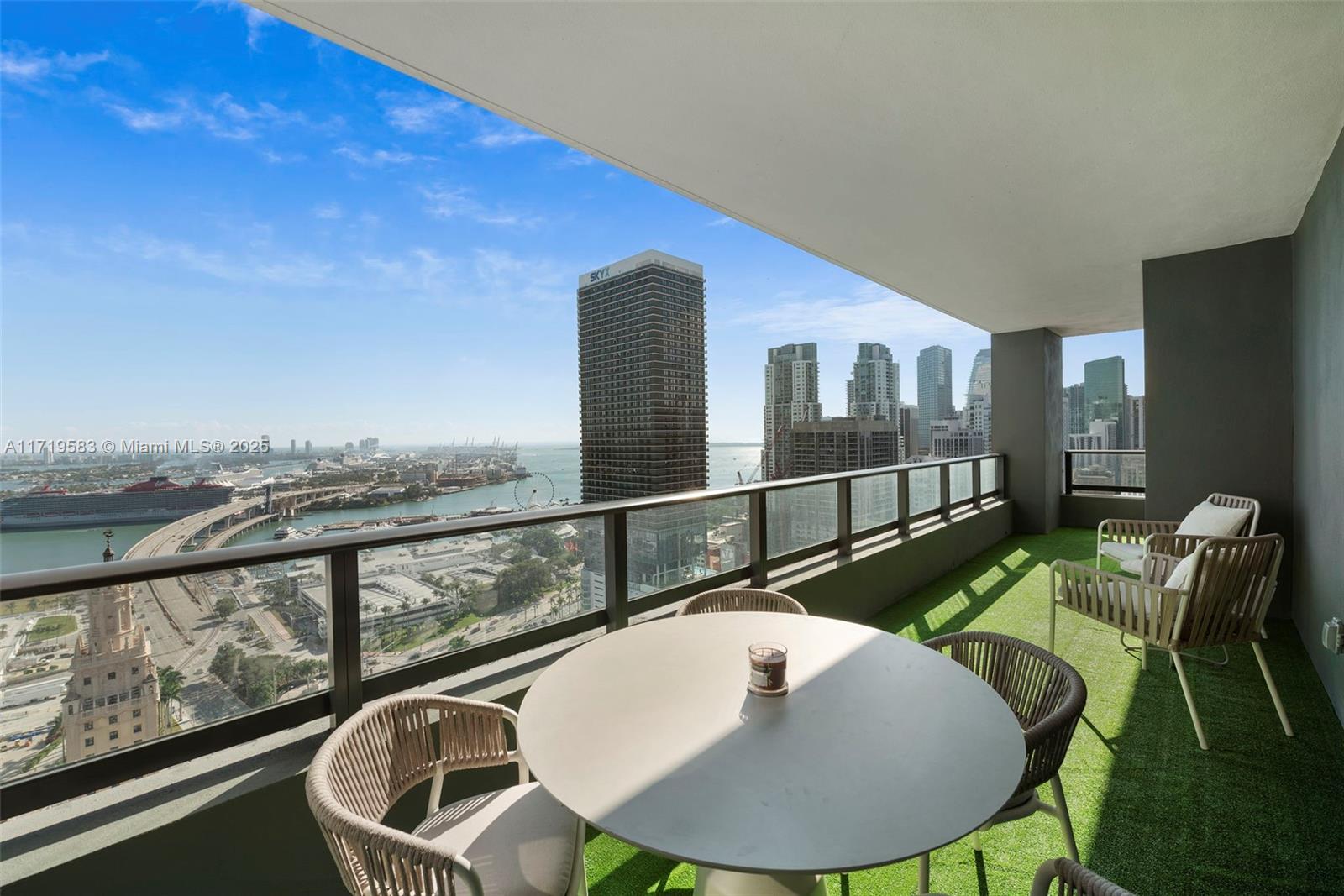 Rental Property at 601 1 Ave 2816, Miami, Broward County, Florida - Bedrooms: 3 
Bathrooms: 3  - $8,000 MO.