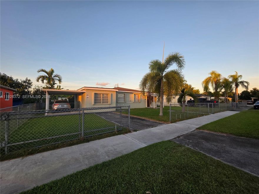 The seller is willing to offer some credit to help the buyer with closing costs. Beautiful 4-bedroom, 2-bath home in Homestead, bright, welcoming, and exceptionally cozy, located in a very quiet residential neighborhood. One of the four bedrooms is a versatile in-law suite, with a private entrance, perfect for guests, extended family, or potential rental income. Major upgrades offer long-term peace of mind, including a new 2022 roof, new A/C, new tankless water heater, new electrical wiring, and new washer and dryer. Meticulously maintained, this home will be sold as-is, lovingly maintained and in beautiful condition for its future owners. Sitting on just under a quarter-acre, the lot features fruit trees and ample outdoor space with room to build a pool, create a garden, or install an RV or boat. Whether you enjoy entertaining or relaxing outdoors, this property provides the flexibility to design the lifestyle you want. Bring your belongings and make it your own—this home comes with valuable improvements already in place, offering comfort, and plenty of potential in one of Homestead’s most peaceful areas.