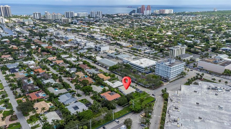 Rare multi-family opportunity in prestigious Coral Ridge! This duplex offers 2 rentals on the west side (3BD/1BA + 1BD/1BA) and 2 rentals on the east side (2BD/1BA +1BD/1BA), plus a spacious patio, two central A/C systems, and additional wall units. Owned by the same family since 1977, it sits on a 13,503 sq. ft. lot with 3,500+ sq. ft. under roof. Endless potential, renovate, convert to a stunning single-family home, or build up to four new units (zoning confirmed, buyer to verify). Just under a mile to Fort Lauderdale Beach and minutes to shopping and dining. Live on one side and use the other as a great investment!