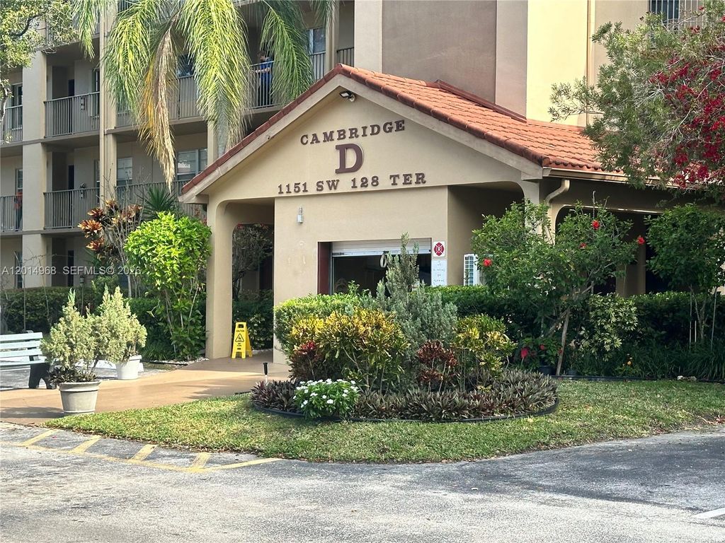 Photo of 1151 SW 128th Ter #210D, Pembroke Pines, FL 33027 (MLS # A12014968)