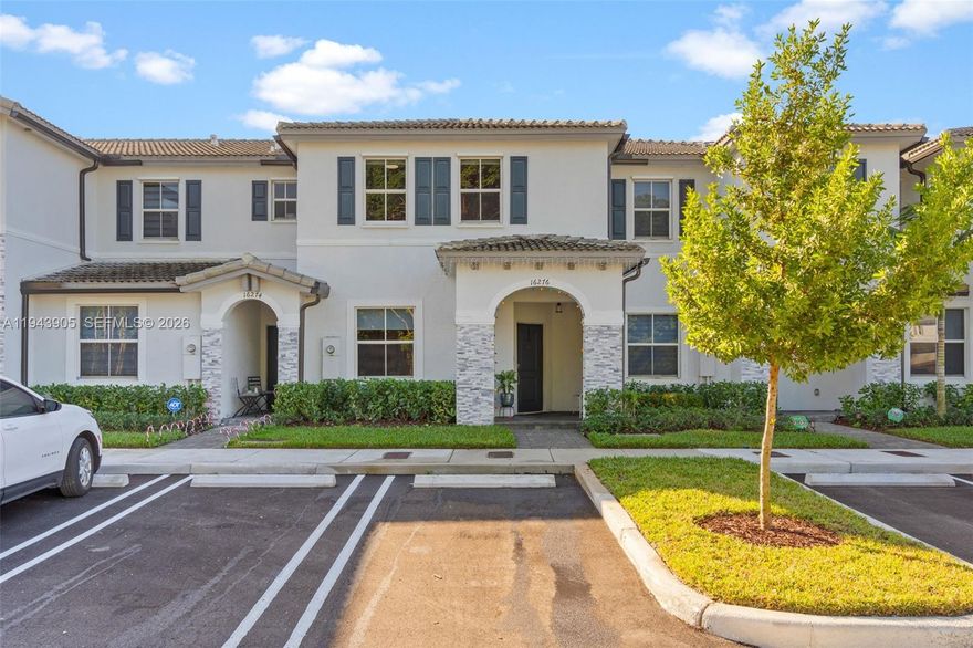 Built in 2023, this upgraded townhouse offers modern style and move-in-ready comfort. Features include upgraded flooring throughout with no carpet, stainless steel appliances, and a custom coffee station in the kitchen. Enjoy a brand-new washer and dryer, an upgraded half bath, and a fully fenced backyard perfect for relaxing or entertaining. Eligible to purchase with as little as 3% down. A nearly new home designed for today’s lifestyle.