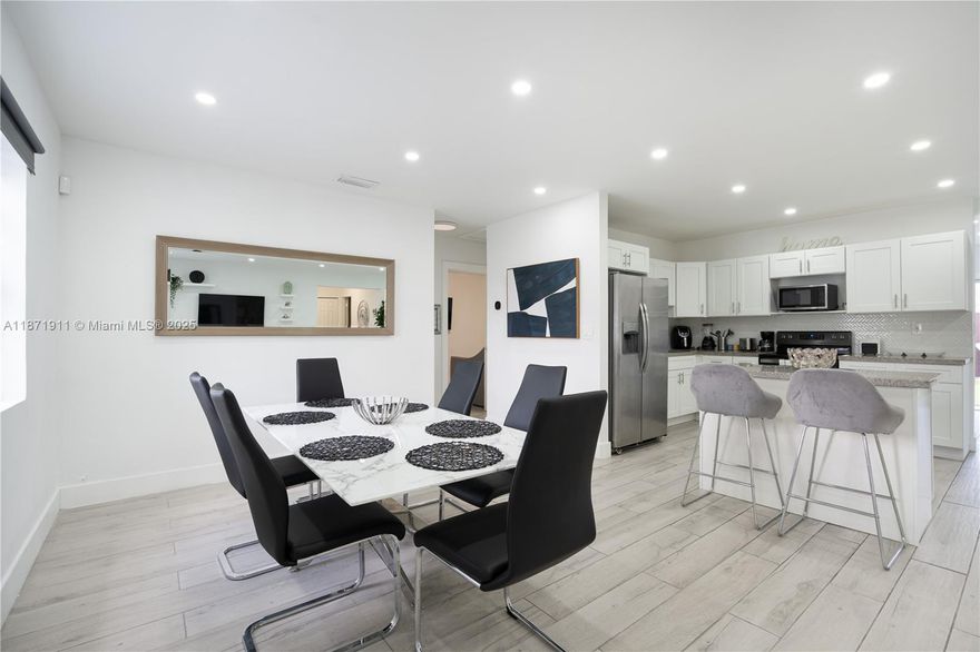 Beautifully renovated single-family home in sought-after Coral Terrace! Featuring 4 bedrooms, 3 bathrooms, open-concept living, modern kitchen with island, stainless steel appliances, and elegant finishes. Spacious backyard with low-maintenance turf, perfect for entertaining or adding a pool. Ample parking for 4 cars. Prime location near Palmetto Expressway, Bird Road, Coral Gables, Dadeland Mall, and top-rated schools. A true turnkey home ready to move in or invest!