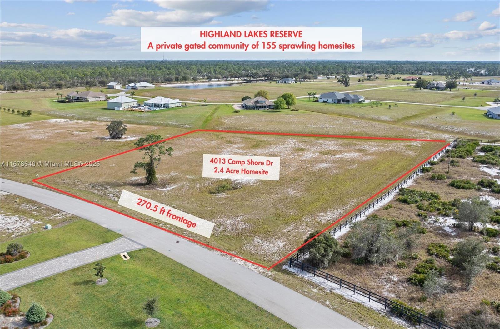 Highland Lakes Reserve - Land