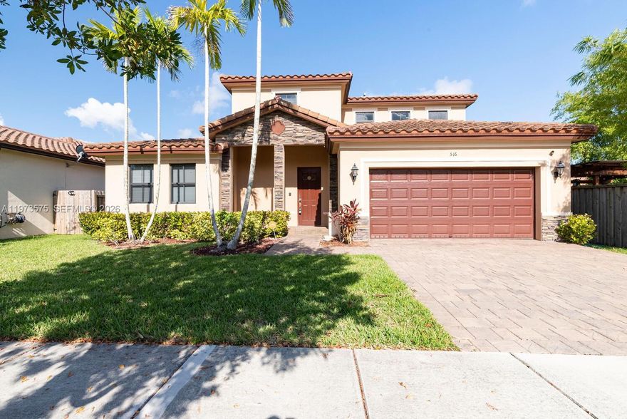 Rare Next Gen Home!! This is a 3 Bedroom 2.5 Main House with a 1 Bedroom and 1 Bath Apartment. This home is Bright and Spacious with an Open Concept Kitchen, Stainless Steel Appliances, Washer/Dryer on Second Floor, Two Car Garage and Large Yard with plenty of room for a pool. Apartment offers Private Entry from Front Patio, Kitchen with Microwave and Dishwasher, Washer and Dryer, Full Bathroom and Bedroom along with lots of closet space. Apartment also has a private side Entry/Exit to Backyard. Request your showing today!