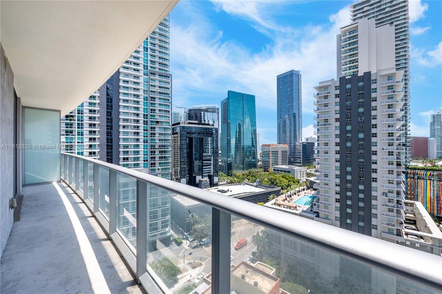Experience modern luxury in this spacious and light-filled 2-bedroom, 2-bath corner unit in the heart of Brickell. Located in the highly desirable Millecento building, this modern residence features a large private terrace with stunning views of the bay, city skyline, and captivating sunsets. The unit is currently rented at $4,200/month, offering immediate income potential for investors.  Beautifully appointed, it enjoys access to premium amenities including two pools, a fully equipped fitness center, movie theater, residents’ lounge, billiards room, kids’ playroom, and more. Ideally situated just steps from Brickell’s best restaurants, bars, shops, and entertainment venues, with Trolley and Metro Mover stations nearby for unmatched convenience. An exceptional opportunity!