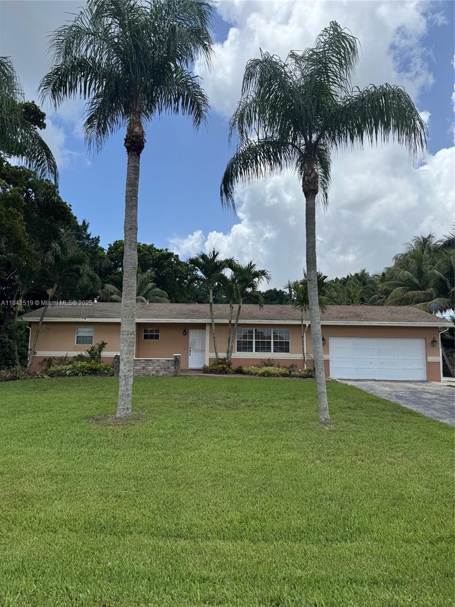 Wonderful 3 BED / 2 BATH home with in-law quarters for rent in Davie, offering 1884 SQFT (Approx) living space on nearly an acre of private land with NO HOA restrictions. Enjoy a well-maintained kitchen, stainless steel appliances, tiled floor, updated HVAC, washer, and dryer. This home is ideal for outdoor living and offers ample parking & space for boats, RVs or trailers. Don't miss this unique rental opportunity and call the listing agent to schedule a showing.