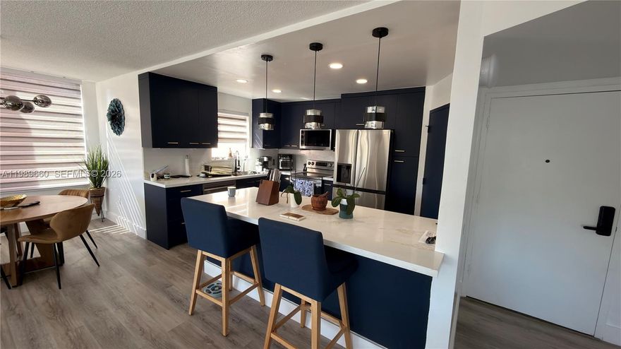 Beautifully updated and move-in ready 2/2 unit in the highly desirable Buckley Towers community! This spacious residence offers a bright and comfortable layout with an upgraded open kitchen, stainless steel appliances, and modern finishes throughout. Enjoy two generously sized bedrooms, updated bathrooms, and plenty of storage space. Perfectly located just steps from Publix, LA Fitness, Dunkin’, Denny’s, TJ Maxx, banks, restaurants, and more — unbeatable convenience in the heart of Miami Gardens Dr. The building offers fantastic amenities, including two pools, a convenience store, key-fob entry, an intercom system, laundry rooms on every floor, and assigned parking. Whether you’re looking for a primary residence or an investment property, this unit delivers excellent value in a rapidly growing area. Easy access to I-95, Aventura, Sunny Isles, and major shopping destinations. A must-see opportunity!