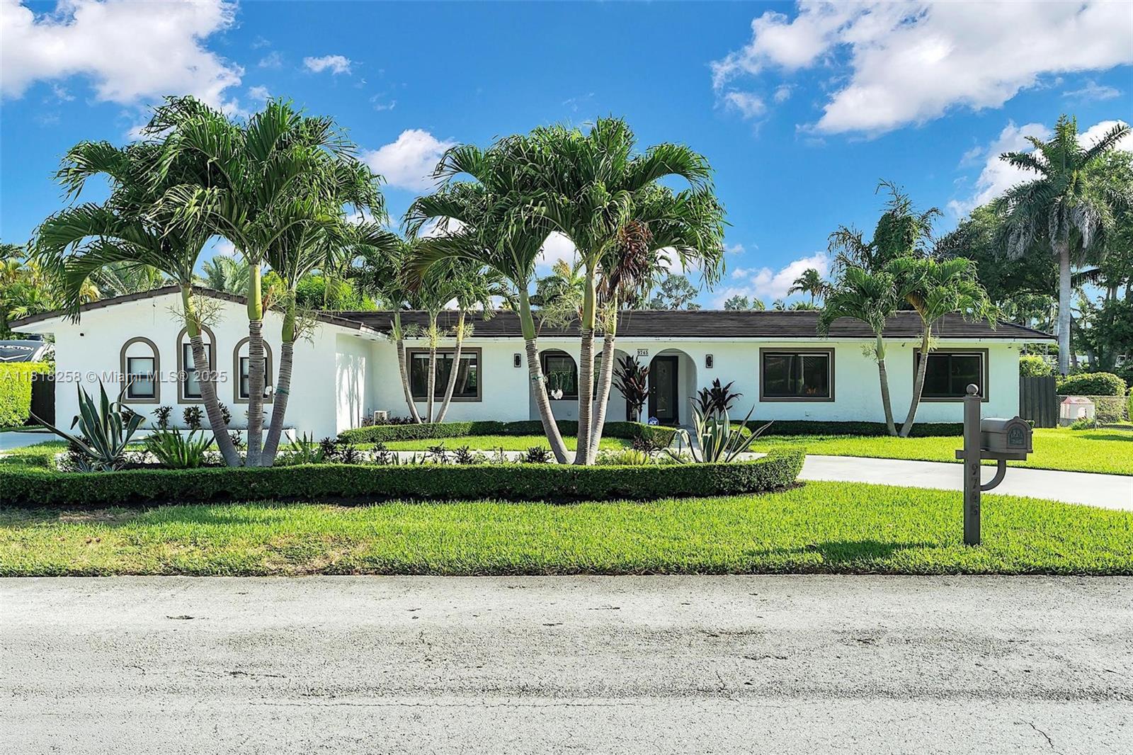 Welcome to this beautifully renovated turn-key home, substantially updated - with a new roof, new plumbing, impact windows and doors, and floors. The chef’s kitchen features stainless steel appliances, with a large island and opens to the family room for easy entertaining. Formal living areas provide space for more intimate gatherings. Enjoy ceramic wood-look floors, recessed lighting, and a spacious primary suite with ensuite bath, walk-in closet, and custom closets throughout. The 4th bedroom was opened to expand the family room but can easily be converted back with the existing ensuite bath. The fenced backyard includes a pool, deck, and gazebo. Additional features include a laundry room with washer/dryer and 2-car garage. Located in the sought-after Vineland school district.
